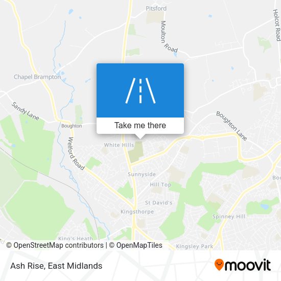 Ash Rise map