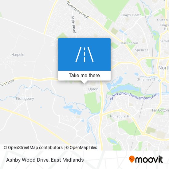 Ashby Wood Drive map