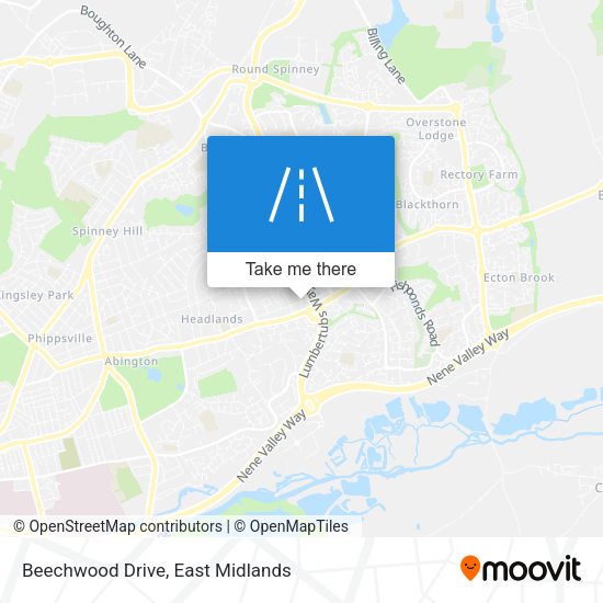 Beechwood Drive map