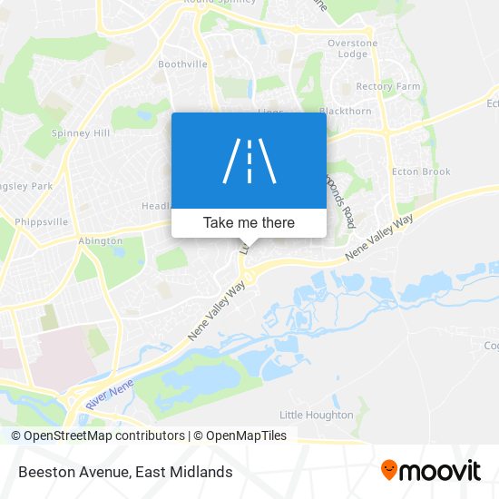 Beeston Avenue map
