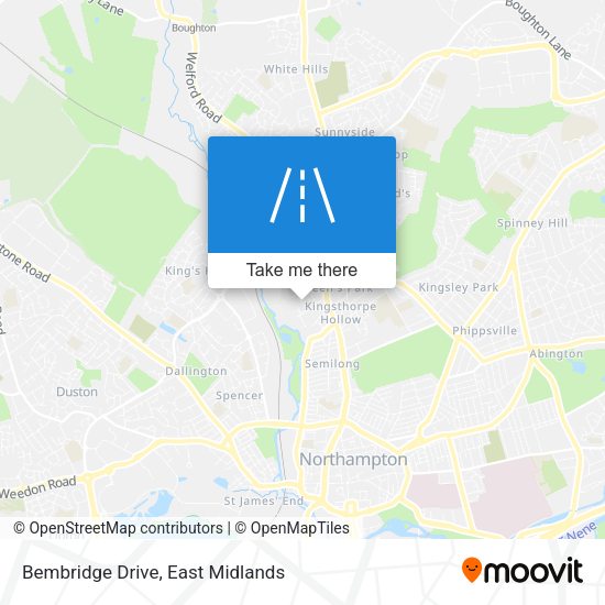 Bembridge Drive map