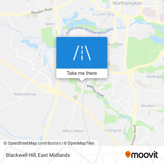 Blackwell Hill map