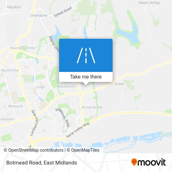 Botmead Road map
