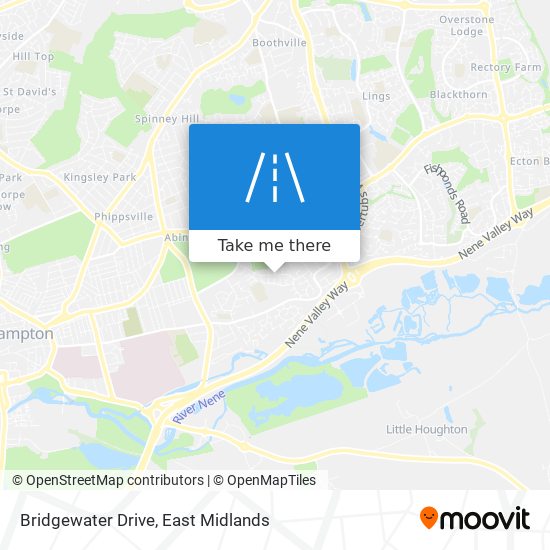 Bridgewater Drive map