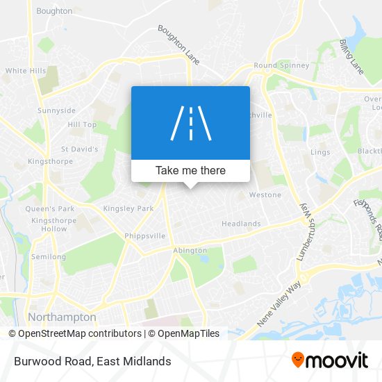 Burwood Road map