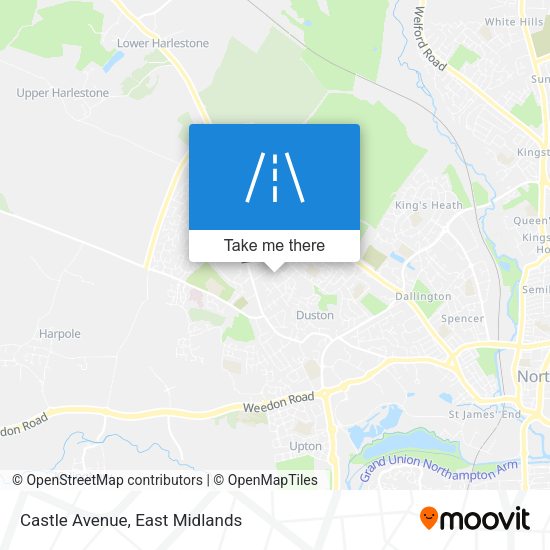 Castle Avenue map