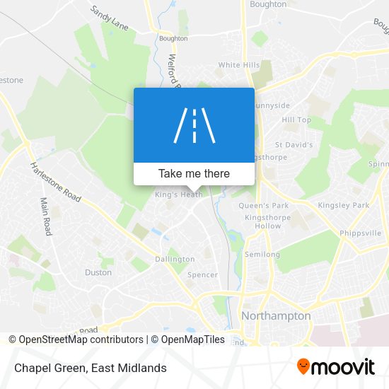 Chapel Green map