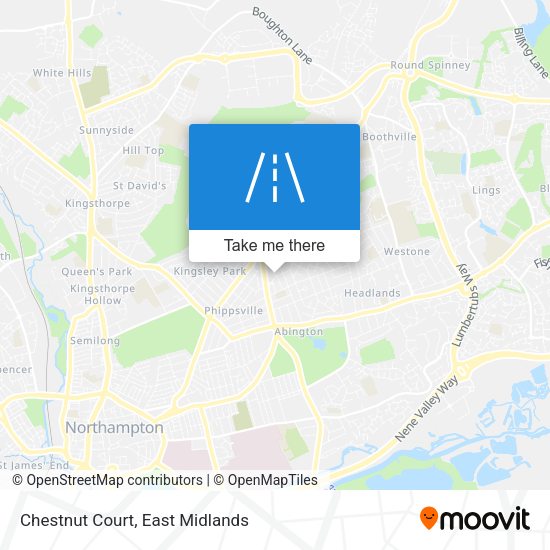 Chestnut Court map