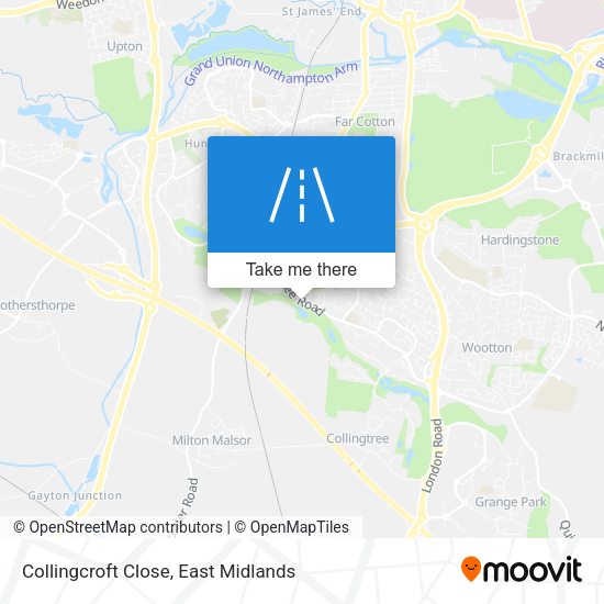 Collingcroft Close map