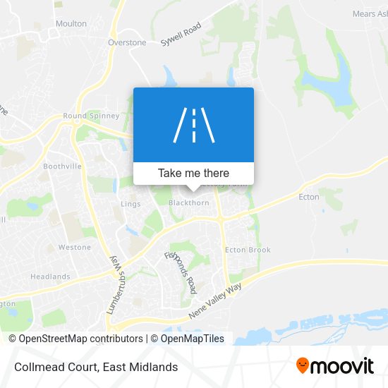 Collmead Court map
