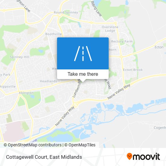 Cottagewell Court map