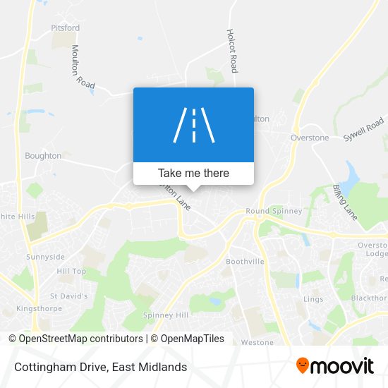 Cottingham Drive map