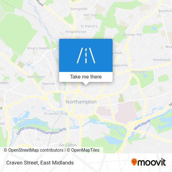 Craven Street map