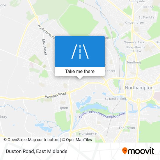 Duston Road map