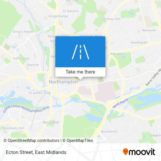 Ecton Street map