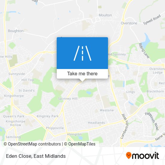 Eden Close map
