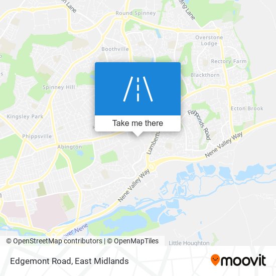 Edgemont Road map