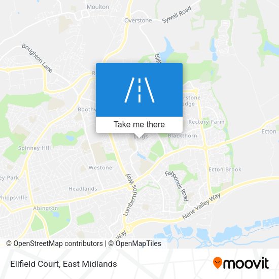 Ellfield Court map