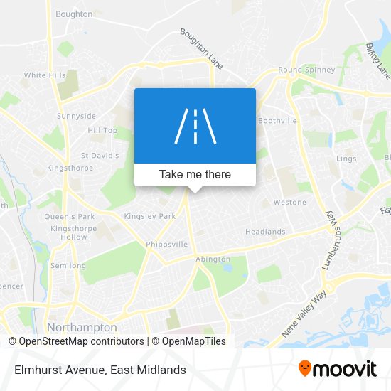 Elmhurst Avenue map