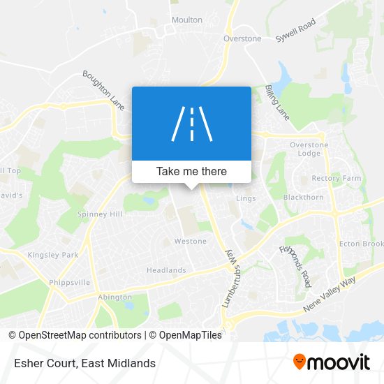 Esher Court map