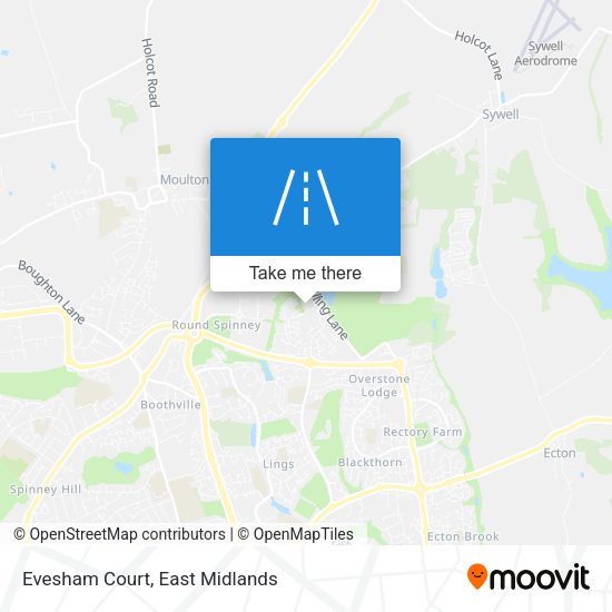 Evesham Court map