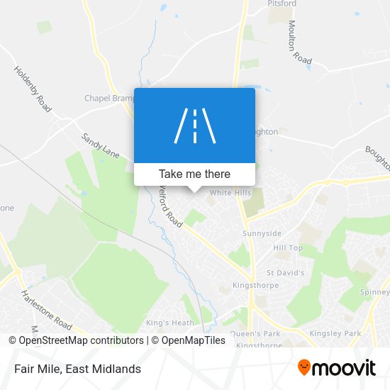 Fair Mile map