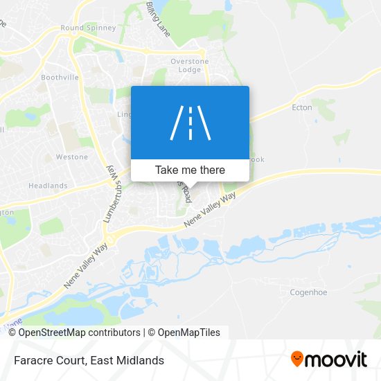 Faracre Court map