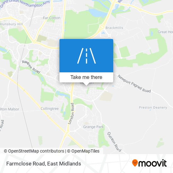 Farmclose Road map