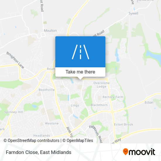 Farndon Close map