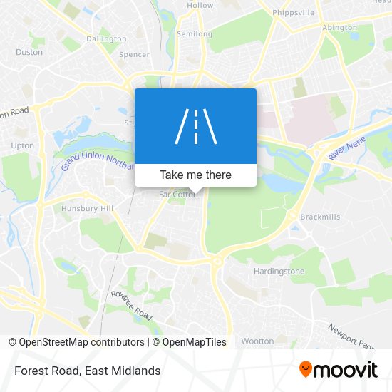 Forest Road map