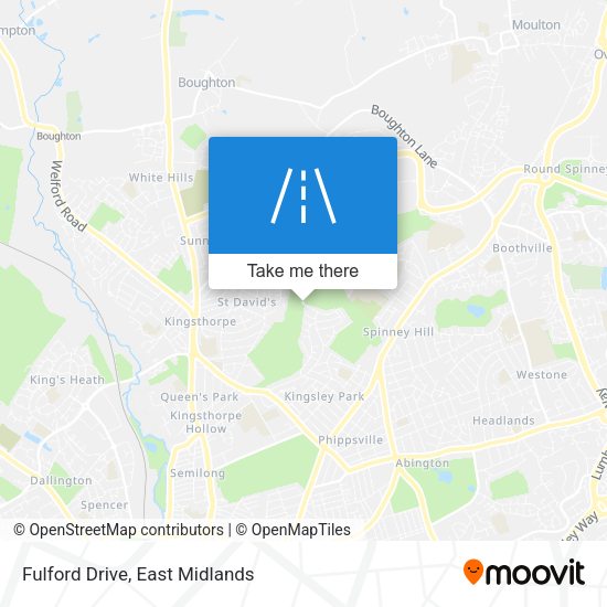 Fulford Drive map