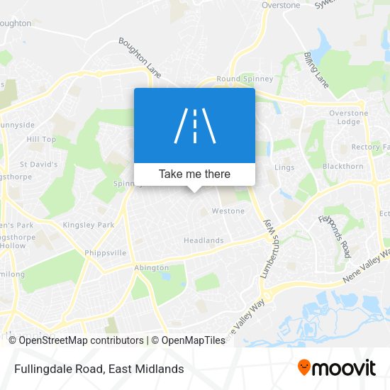 Fullingdale Road map