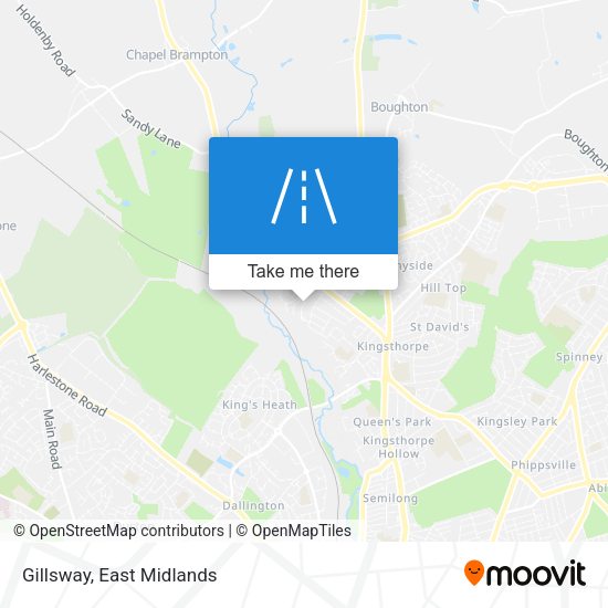Gillsway map