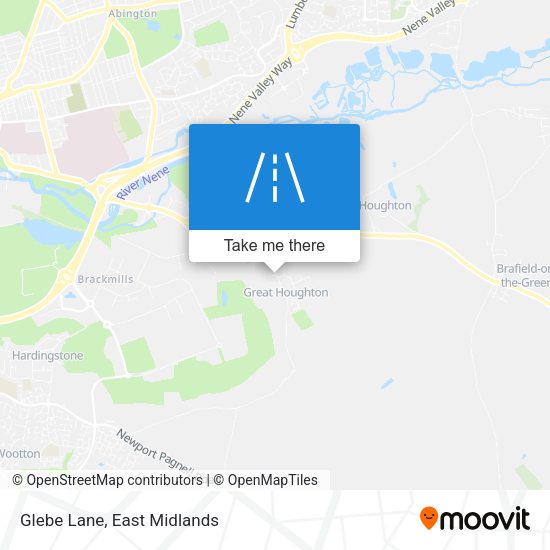 Glebe Lane map