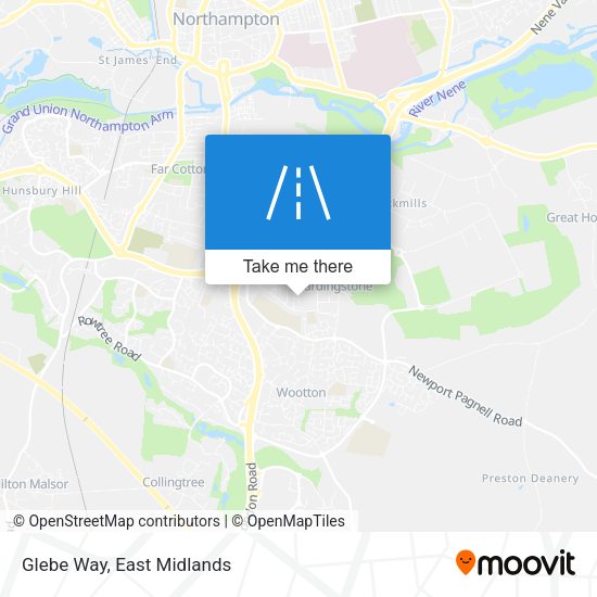 Glebe Way map