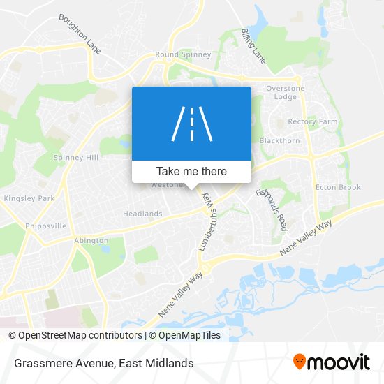 Grassmere Avenue map