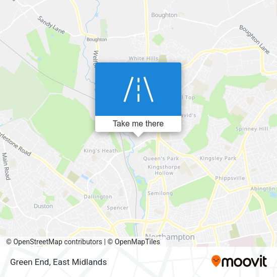 Green End map