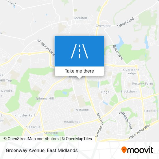 Greenway Avenue map
