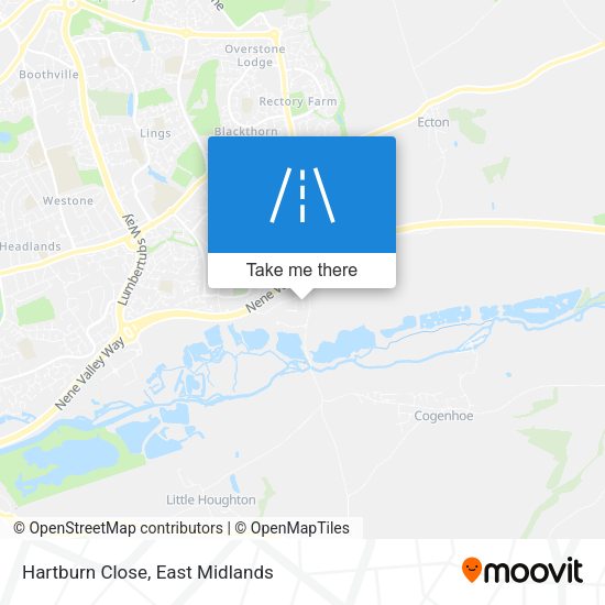 Hartburn Close map