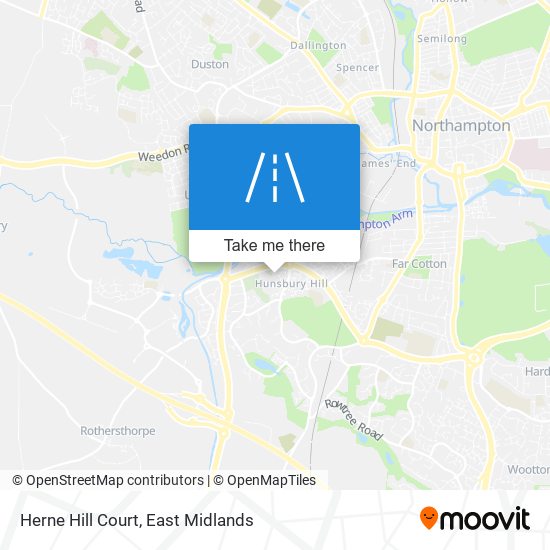 Herne Hill Court map