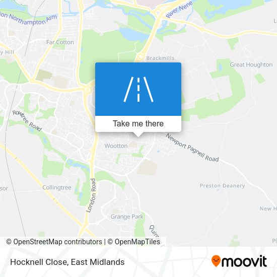 Hocknell Close map