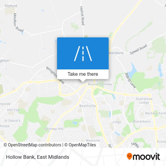 Hollow Bank map