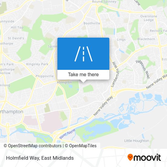 Holmfield Way map
