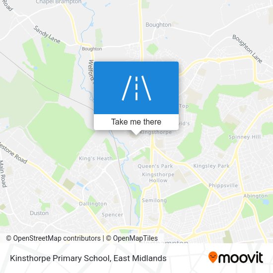 Kinsthorpe Primary School map