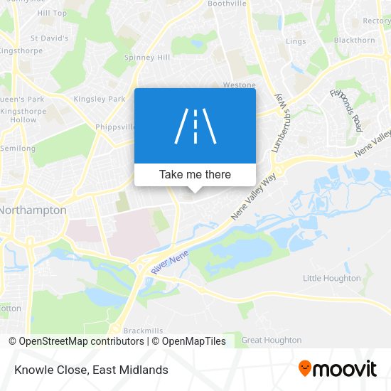 Knowle Close map