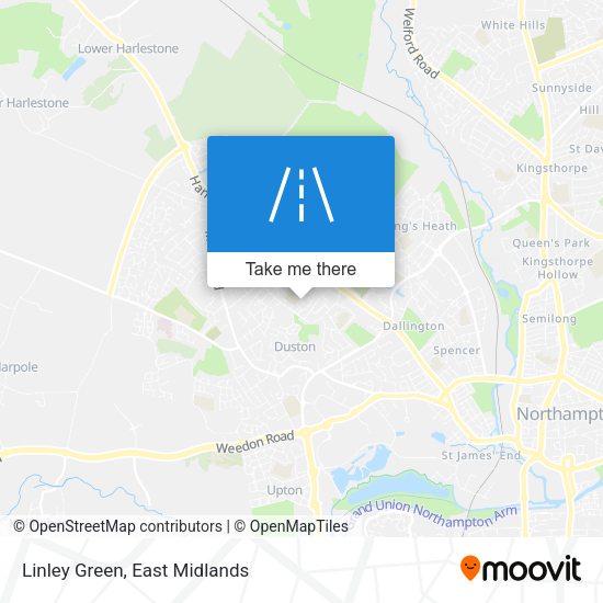 Linley Green map