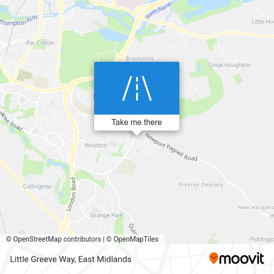 Little Greeve Way map
