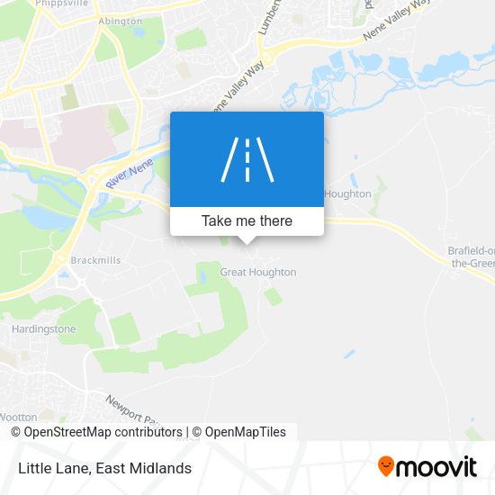 Little Lane map