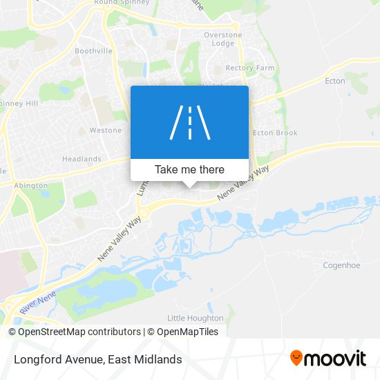 Longford Avenue map