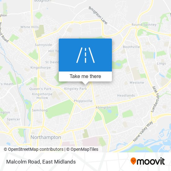Malcolm Road map